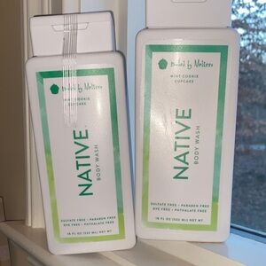Native (Baked by Melissa) Mint Cookie Cupcake body wash duo
